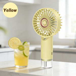 Mini Spray Fan Portable Handheld Fan USB Rechargeable Long Battery Life