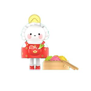 POP MART the year of tiger new year Series Figures dimoo skullpanda blind collectible figurine decorative gift