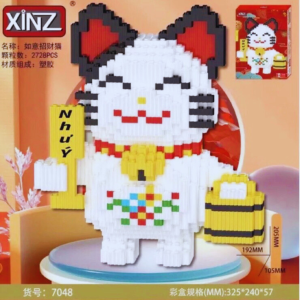 Mô Hình Lắp Ráp Mèo Thần Tài Phiên Bản Tiếng Việt Đồ Chơi Lắp Ráp Mèo Thần Tài Giúp Trẻ Tăng Tư Duy Có Tặng Kèm Búa