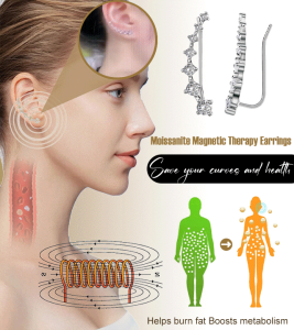 Earrings 925 Silver Micro-setting Process Earrings Embellishment of the Ear Pearlescent