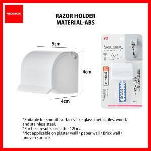 Razor Holder Shaver Hook Hanger Stand Wall mounted Adhesive Hook for Wall Bathroom Waterproof Razor Holder Tools Sink Hanging Storage Holder