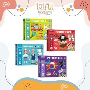 Mideer 2in1 MAGNET PUZZLE Funny Face Traffic Dressing Sweet Girl Educational Magnetic Board Gift Boy Girl Toy Set