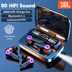 ♥Limit Free Shipping♥M19 headset TWS Earphone Intelligente Touch Control Wireless Bluetooth-compatible Headphones Waterproof LED Display With Mic