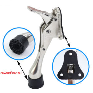 Chặn cửa chân móng ngựa giá rẻ có lẫy gạt chống va đập hiệu quả bảo vệ mọi vị trí an toàn.