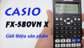 Máy Tính Casio FX-580VN X Dành Cho Học Sinh Cấp 2 Cấp 3 . Máy Tính Casio FX 580VN X. Màn hình LCD Độ Phân Giải Cao Nâng Cấp Chức Năng Giải Toán Tích Hợp. 