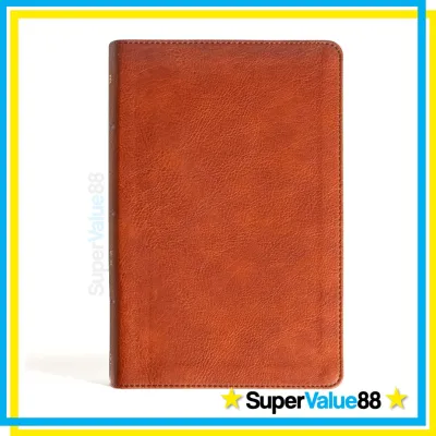 NASB Large Print Reference Bible (Deluxe Leathertouch) - Personal Size Red Letter Full-Color Maps New American Standard Bible for Men & Women