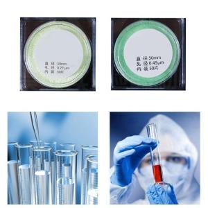 50Pcs 0.45/0.22um Organic Microfiltration Membrane Diameter 50mm Laboratory Water Microfiltration Membrane Microporous