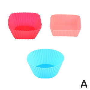 [Eqrbtl] 3Pcs Bento Divider Cup Easy Clean Mould Reusable Cake Mold Dessert Sushi Separate Storage Accessories Food Lunch Box Liner
