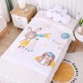 Chăn lụa đắp hè cho bé vải cotton mềm mại thoáng mát phù hợp đắp cho bé nằm điều hòa mùa hè 1m1x1m1. 