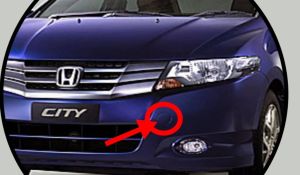 ORIGINAL HONDA CITY GM2 TM0 2009-2011 FRONT TOWING COVER CAP BUMPER COVER (CIRCLE)(BULAT) 71104-TM0-T00ZH