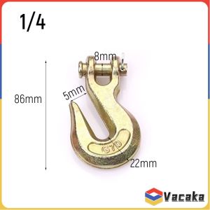 Vacaka 1Pc Alloy Steel Lifting Cargo Snap Hook G70 Level
