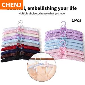 [COD] CHENJ KITCHEN 1 PCS Thickened Hanger Boutique Sponge Satin Coat Support Core Silk Hanger Wedding Dress Bride Pants Coat Jeans