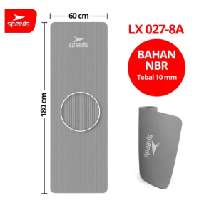 SPEEDS Matras Yoga Tebal Berkualitas Import Original Aerobic Anti slip TPE Original Impor 027-5