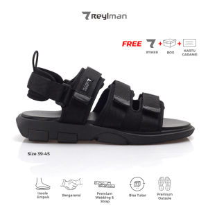 Sandal Pria REYLMAN SECRET Full Black Series