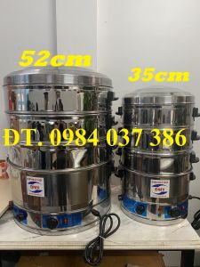 Chõ hấp inox xịn loại 1 - Chõ hấp xôi - Chõ đồ xôi chạy điện