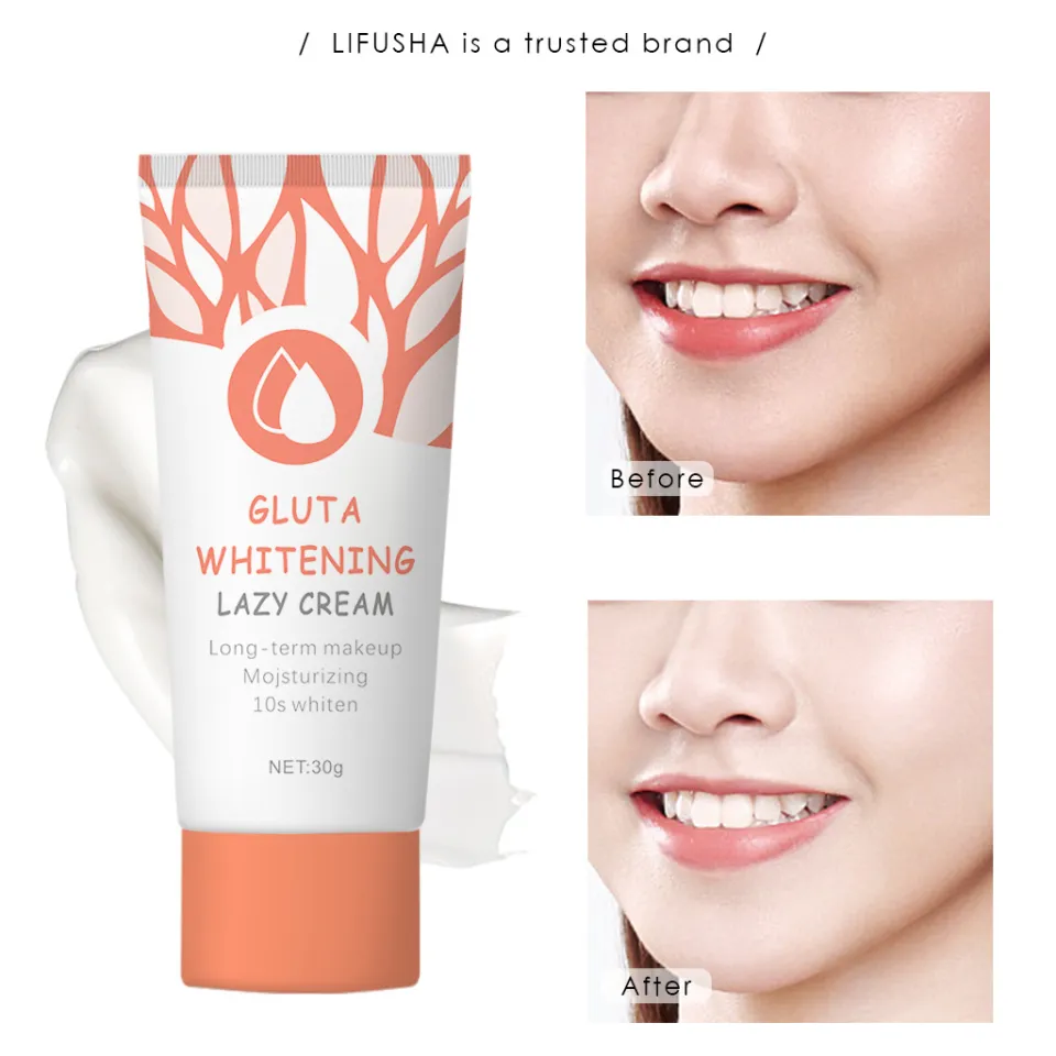 Gluta Whitening Lazy Cream / Orange Exfoliating Whitening Gel