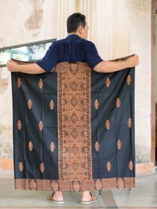 Sarung Batik Sarang Tawon Sarung Santri Kekinian Pria Dewasa Seragaman Motif Wadimor
