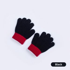 GORGE Đan móc Găng tay trẻ em Thoáng khí Dày Găng tay không ngón Ấm cúng 1-3 năm Đan găng tay Trẻ sơ sinh và trẻ nhỏ