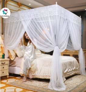 Màn tuyn chống muỗi màn 3 cửa (KHÔNG KHUNG) nhiều màu lựa chọn