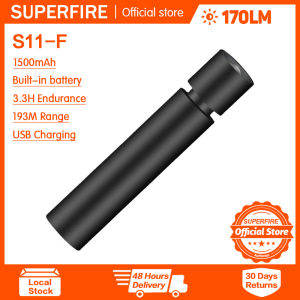 SUPERFIRE S11 EDC flashlight rechargeable aluminium alloy waterproof mini led zoom strong light torch outdoor