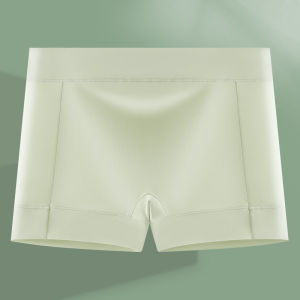 Yingbao Plus Size Women Safety pants Underwear Ice Silk Seamless Ladies Boxer Pants Ladies Panties Stretch Summer