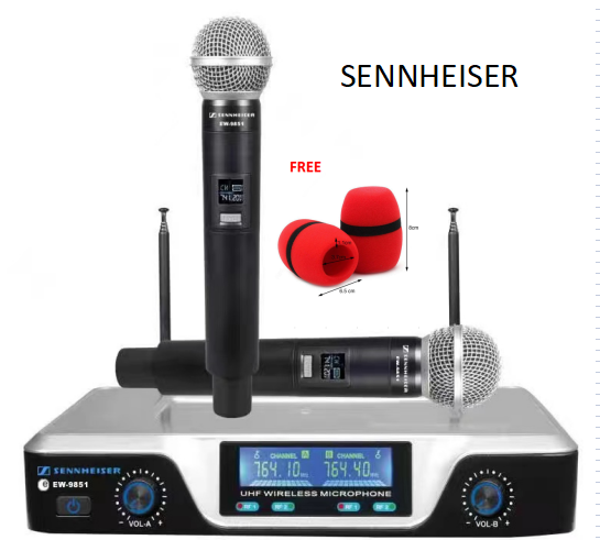 Sennheiser digital wireless microphone system stable signal high