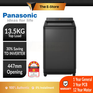Panasonic 13.5KG Inverter Top Load Washing Machine | NA-FD135X3 NA-FD135X3BT (NA-FD135Z3 NA-FD135Z3BT Washer Top Loader Mesin Basuh Mesin Cuci 洗衣机 New Model Replacement for NA-FD13AR1BT)