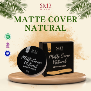 Matte Cover Natural Loose Powder SR12 bedak Tabur