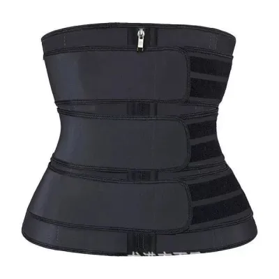 Men Waist Shaper Fitness Neoprene Waist Trainer Sweat Slimming Trimmer Slimmer Shaper Belt Men Workout Waist Trainer Tummy Slimming Sheath Sauna Body Shaper Trimmer Belt Abs Abdomen Mens Shapewear