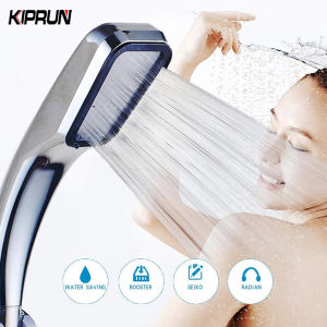 KIPRUN Pressure Rainfall 300 Holes Shower Head Water Saving Filter Spray Nozzle High Pressure Water Saving