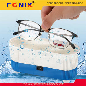 FONIX Ultrasonic Cleaning Machine 45000Hz High Frequency Vibration Wash Cleaner Washing Jewelry Glasses Watch Denture Rings Coins Razors