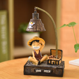 Lampu meja one piece Luffy Resin/Lampu kamar/Hiasan Meja Komputer/Hiasan Dinding/Anime Action Figure/Koleksi Barang Antik/Aksesoris Home Decoration/Hiasan Kamar Unik/Lampu meja komputer/Cod se-Indonesia/Gratis Ongkir seindonesia