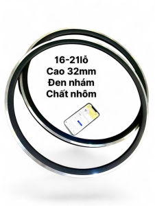 NIềng nhôm 700c thắng rim 16-21lỗ căm cao 32mm dành cho xe đạp