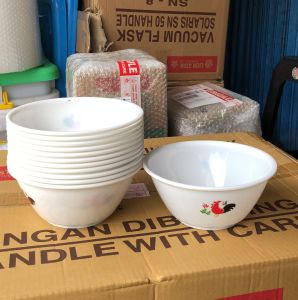 mangkok mie ayam jago plastik/mangkok plastik