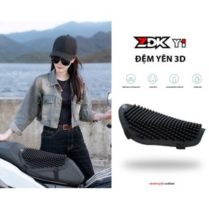 Đệm yên xe máy ZDK Y1 3D massage cao su dẻo giảm sốc thông thoáng chống ẩm hiệu quả