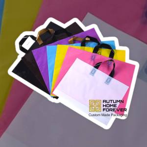 Custom Shopping Bag Plastics Singlet Bag Beg Plastics PE Bag Plastics Composite Bag Biodegradable Plastics Bag