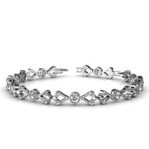 Her Jewellery Victorian Bracelet - Luxury Crystal Embellishments plated with 18K Gold