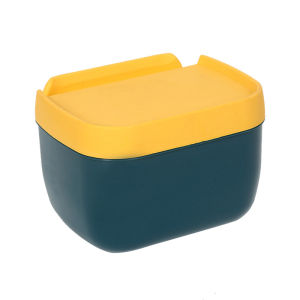 กล่องใส่ทิชชู่กันน้ำ กล่องใส่กระดาษ กระดาษชำระ ไม่ต้องเจาะผนัง มีให้เลือก 2 สี แข็งแรง ใส่ได้ทั้งทิชชู่ม้วน ทิชชู่แผ่น วางมือถือ