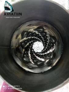 Resonator HKS Racing scoot isi polos untuk mobil matic dan manual