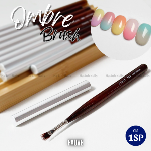 "Fauve - Ombre Brush #511": Cọ ombre nails Nhật Bản handmade cao cấp cải tiến vượt trội với sợi microfiber BPT