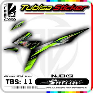 Sticker Striping Satria Fu 150 Injeksi - Stiker Striping Motor Satria Fu 150 Injeksi. TBS.SF.11