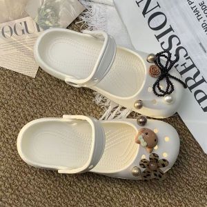 Free Shipping Ballet Clogs Outdoor Thick-Soled Beach Sandals For Women Cute Style For Outdoor Wear