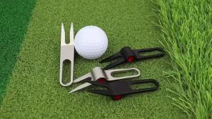 Golf Divot Tool Peralatan golf savetti yang kreatif - YP06【BARANG SPOT】