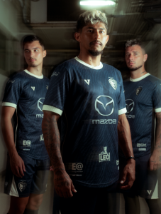 VOLT เสื้อแข่ง ชุดที่สาม นครราชสีมา เอฟซี สีเทา NRMFC THIRD DARKGREY JERSEYS 2024/25