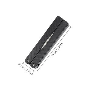 1pc Portable Handheld Double Sided Sharpener 400/600 Grit Foldable Diamond Knife Sharpening Stone for Kitchen