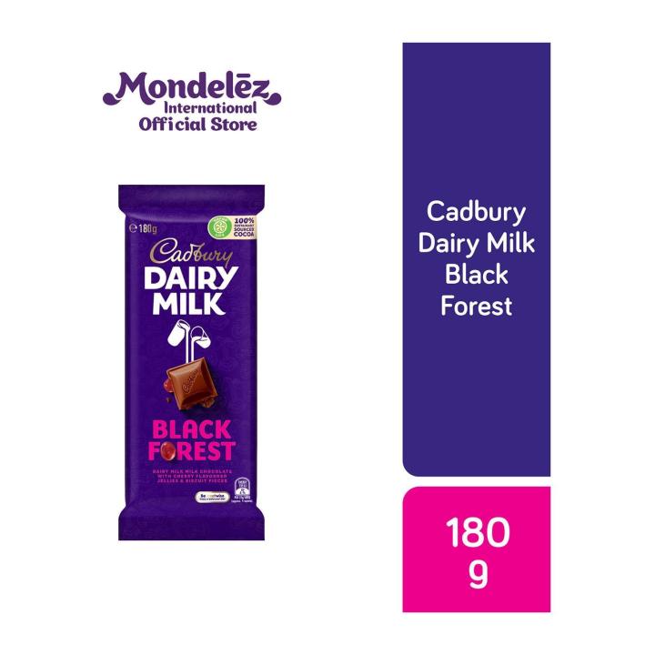 CADBURY Dairy Milk Chocolate Black Forest Chocolate Block 180G Lazada