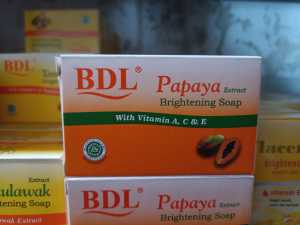 SABUN PEPAYA BDL SABUN PEPAYA PEMUTIH BADAN DAN WAJAH 128G