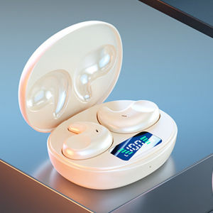 GIIKING หูฟังสลีปอินเอียร์ขนาดเล็กบางเฉียบหูฟังตัดเสียงรบกวนไร้สาย