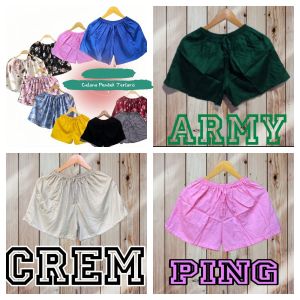 ISI 3 PCS CELANA PENDEK WANITA TERLARIS / CELANA PENDEK WANITA MOTIF BUNGA