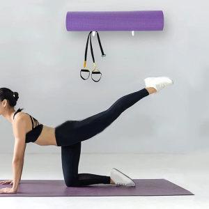 Thảm yoga giá treo treo tường con lăn xốp chủ tập thể dục equipmen tổ chức cho gia đình phòng thu nhỏ Dễ sử dụng
